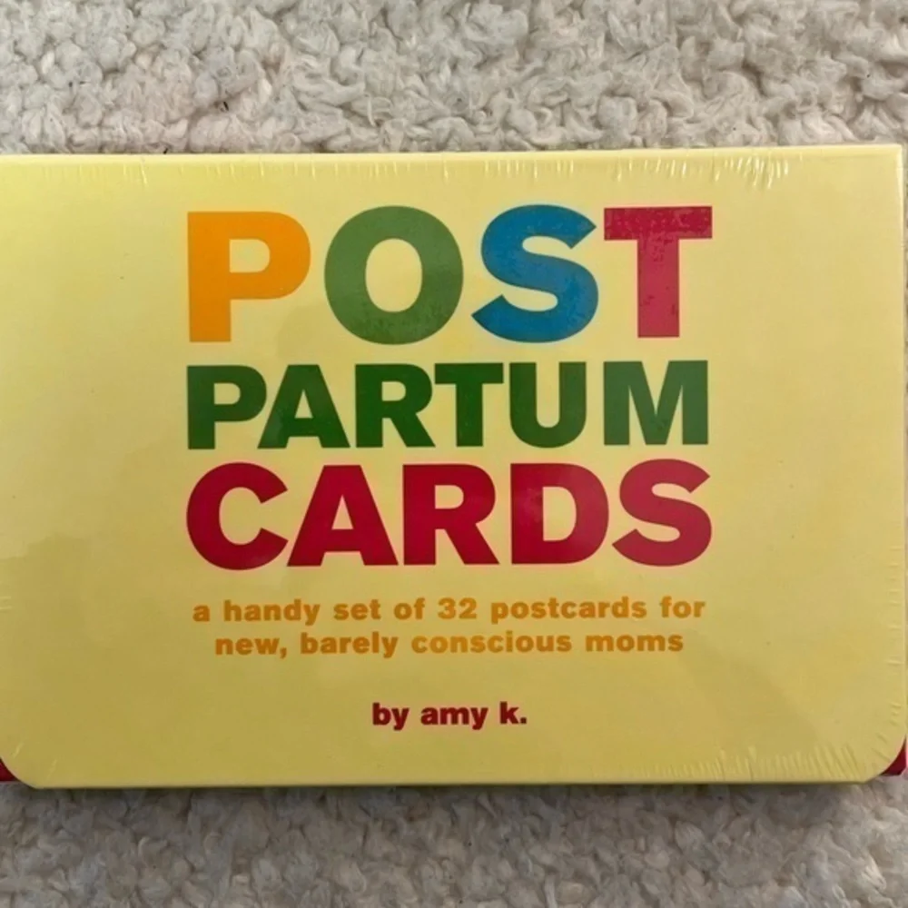 Potter Style Post Partum Cards: Set of Postcards for New, Barely Conscious Moms